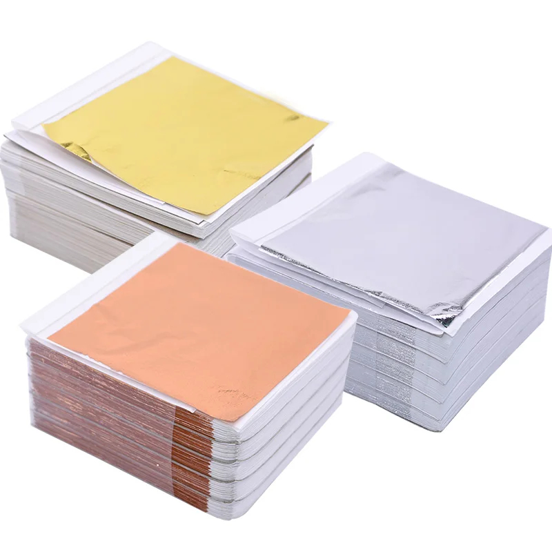 100Pcs Imitation Gold Sliver C - огляд і ціна Gold Foil Flakes