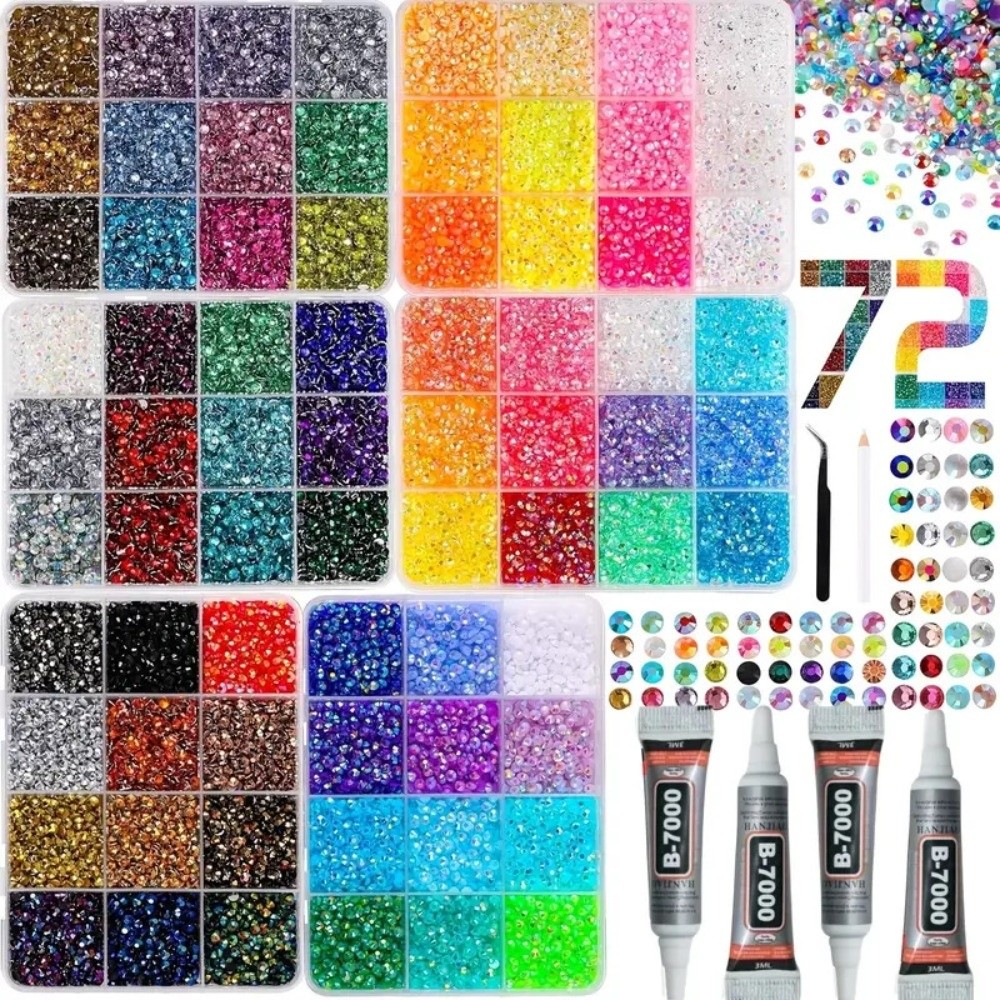 Multicolor Resin Rhinestone Ki - огляд і ціна Resin Jewelry Kit