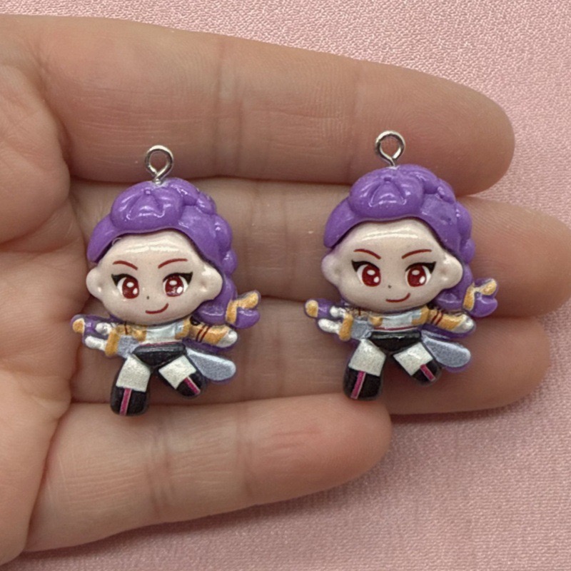 10pcs resin cartoon pendant, D - огляд і ціна Resin Craft Projects