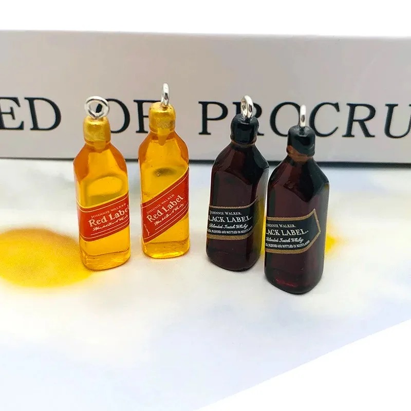 10Pcs Tiny Wine Bar Bottle Res - огляд і ціна Resin Craft Projects