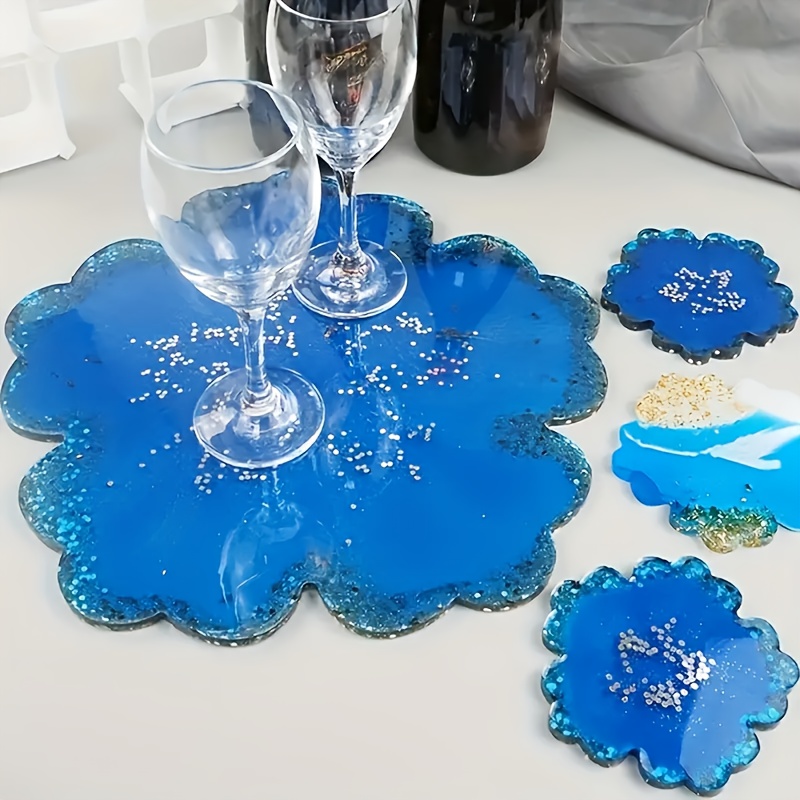5pcs Mirror Large Flower Small - огляд і ціна Silicone Mold Tray
