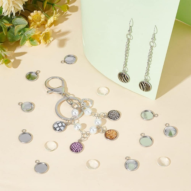 50 sets Pendant Cabochon Jewel - огляд і ціна Bezels Set Pendant