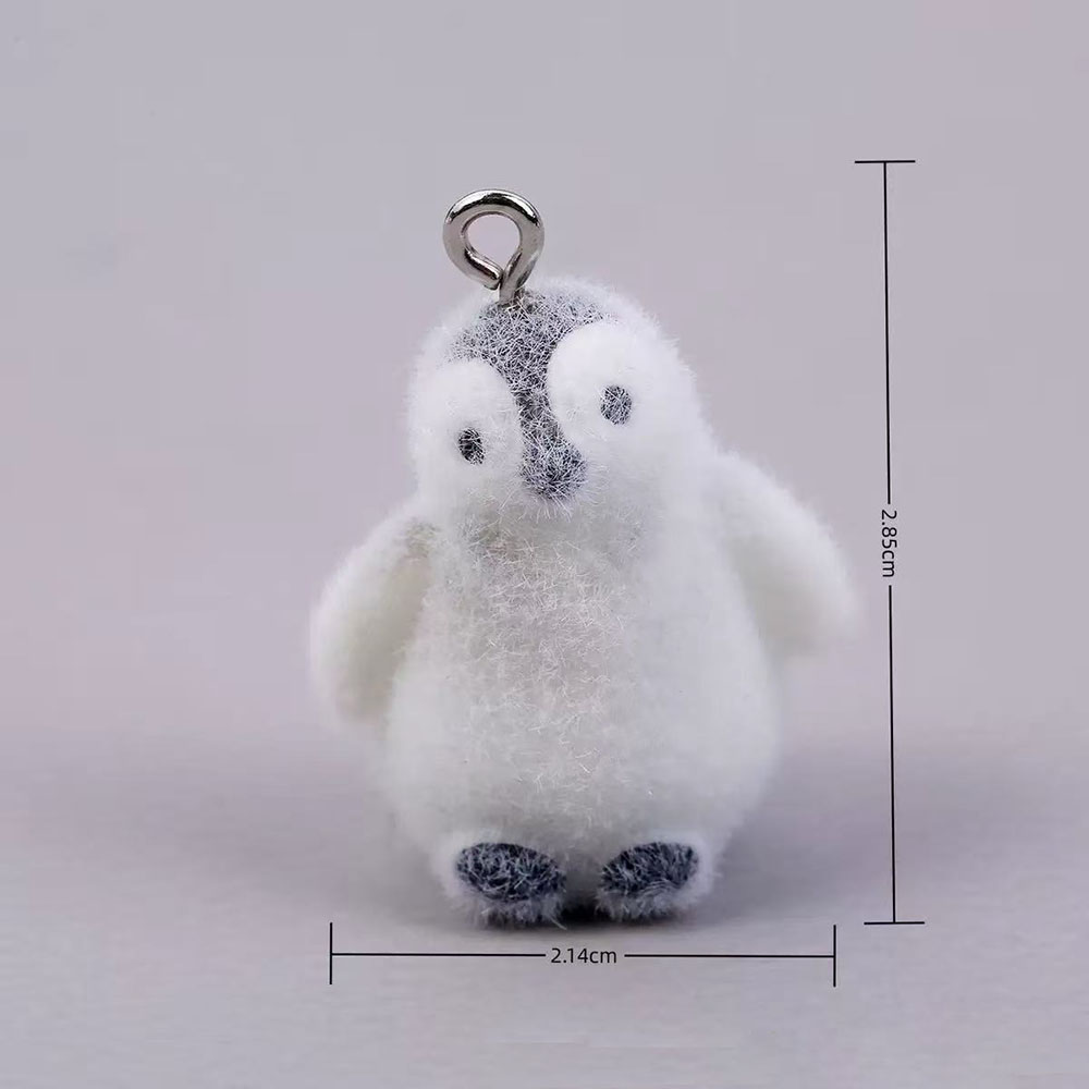 5pcs Flocking Small Penguin Re - огляд і ціна Resin Craft Projects